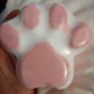 Beautiful puppy paw bathbombs
